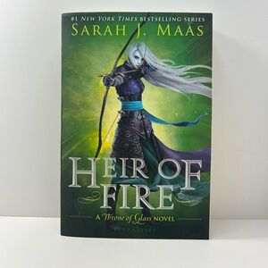 Heir of Fire Book by Sarah J. Maas Throne of Glass